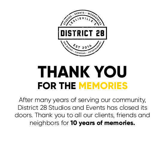 District 28 Toronto - Thank you for the memories